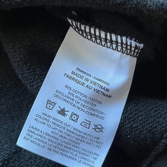 Nike Sweatshirt Womens Large Black With Gold Sparkles Shimmery Pullover - Picture 7 of 7